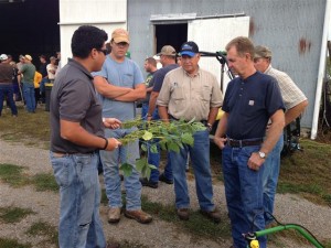 John Ortiz Discusses Soybean Plant Comparison